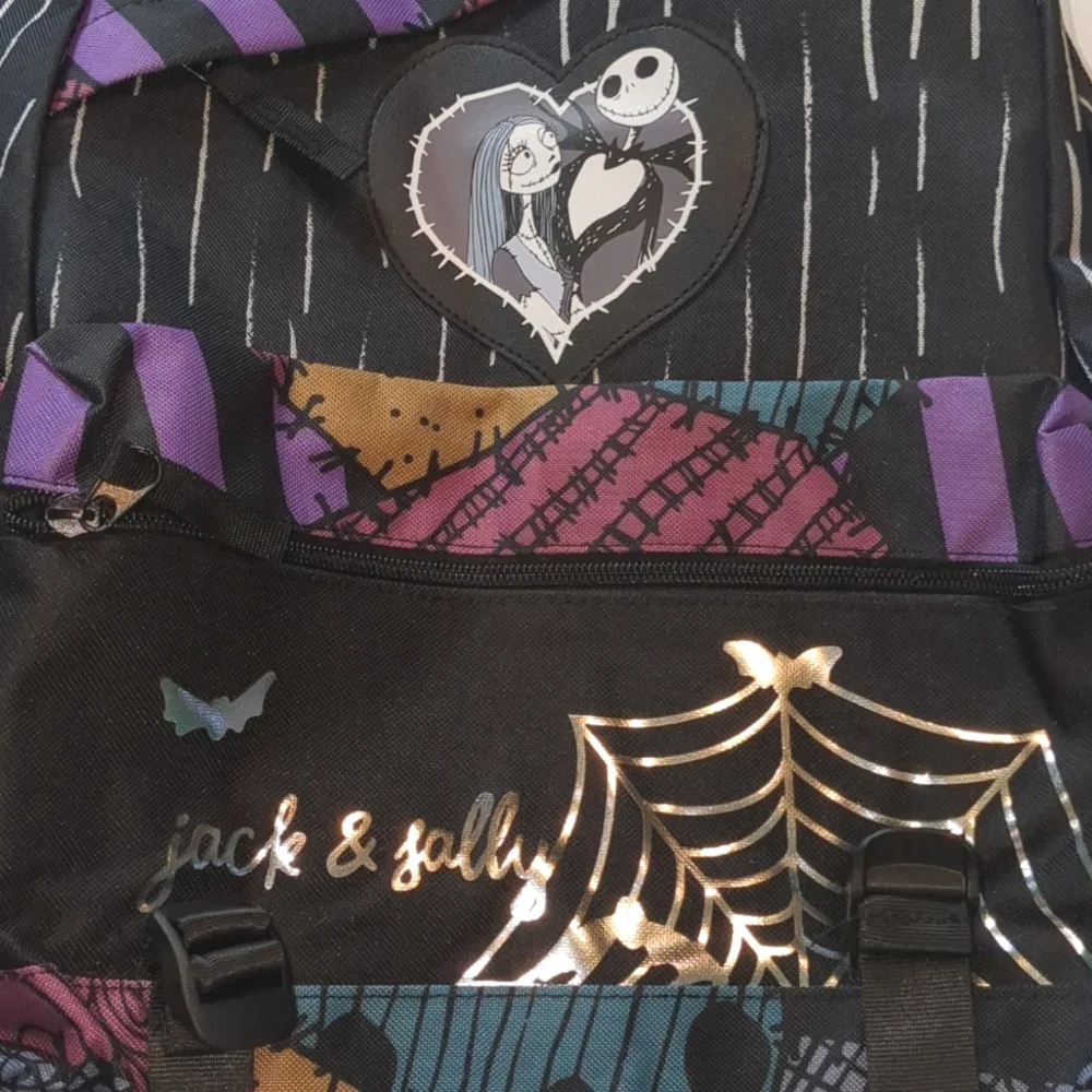 Nightmare Before Christmas Jack & Sally Backpack - Picture 4 of 4